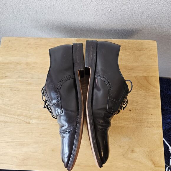 Cole Haan Men’s Black Leather Cap Toe Oxford Dress Shoes Size 9.5 M Preppy S105 main image 6